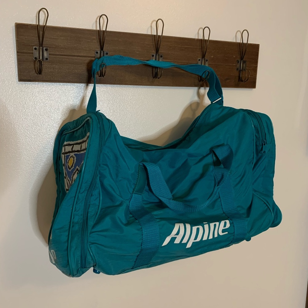 Vintage Alpine Ski Travel Bag